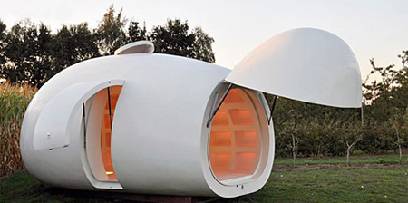 Egg Shaped House for your Backyardعکس: خونه تخم مرغی
