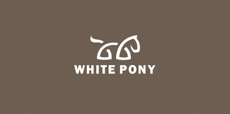 White Pony Logo