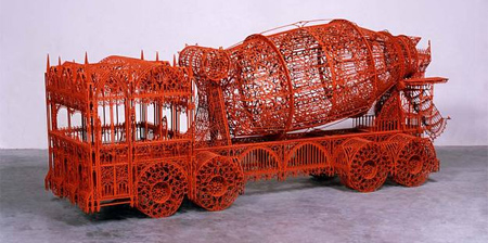 Construction Vehicle Sculptures