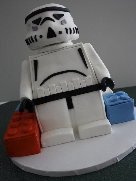 LEGO Storm Trooper Cake