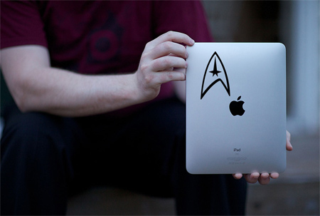 Star Trek iPad Sticker