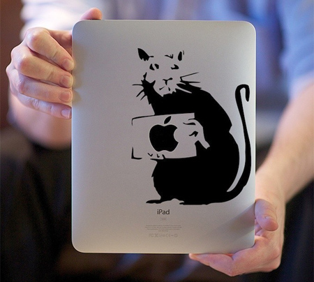 I  Smell a Rat iPad Sticker