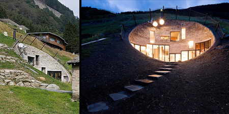 Underground House in Switzerland
