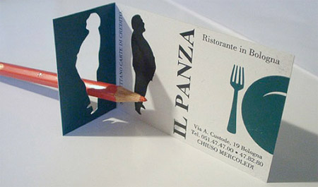 IL Tarjeta de visita Panza IL Tarjeta de visita Panza