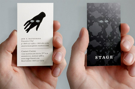 Stage Business Card