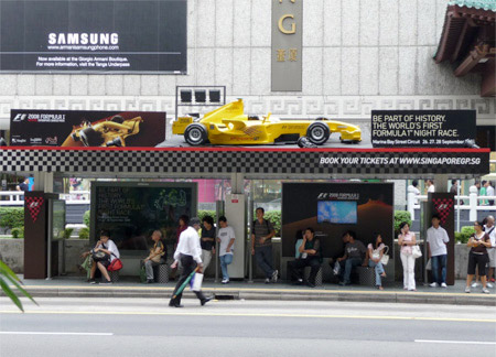 Formula 1 Bus Stop