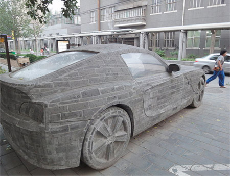 BMW Made from Stone