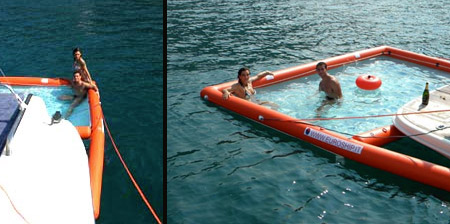 Inflatable Pool for your Boat