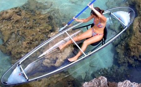 Clear Kayak