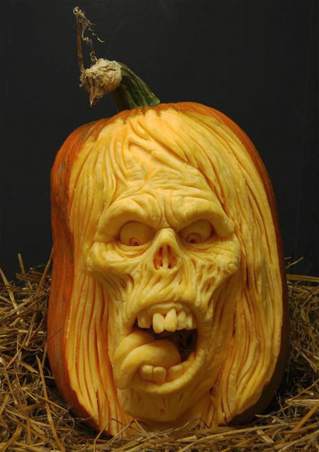 3D Pumpkin Sculpture