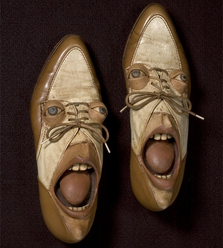 face on shoes