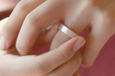 Inside Ring Finger Tattoo