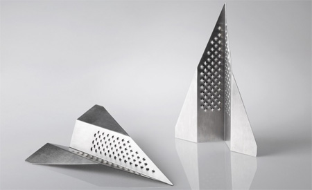 Paper Plane Cheese Grater