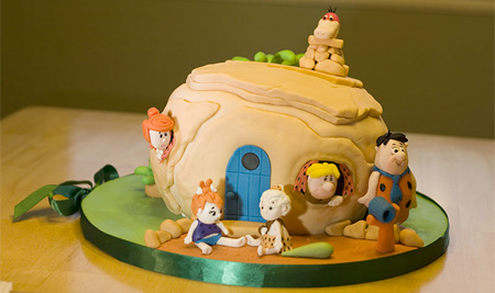 Flintstones Cake