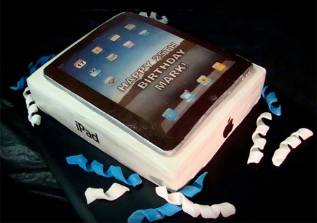 13th Birthday Cakes on Apple Ipad Shaped Birthday Cake Created By Debbie Goard Link