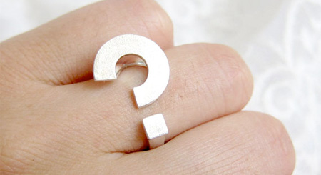 Question Mark Ring