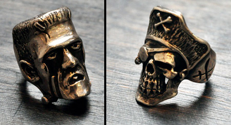 Frankenstein and Pirate Rings