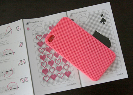 Cross Stitch iPhone Case