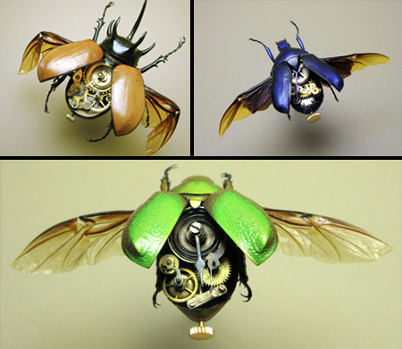 Steampunk Beetles