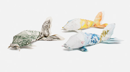 Dollar Bill Origami