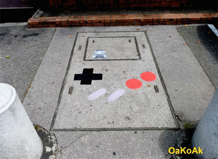 Game Boy Street Art