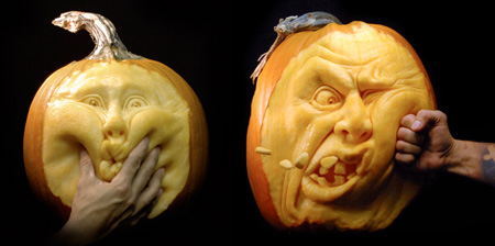 Amazing Pumpkin Sculptures