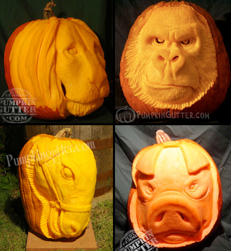 Animal Pumpkins