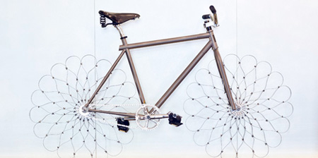 Bicycle with Steel Wheels
