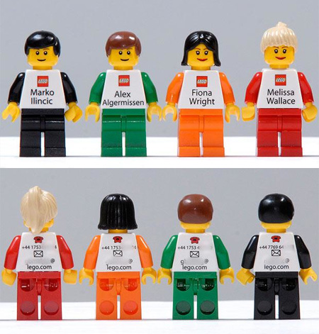 LEGO Business Cards