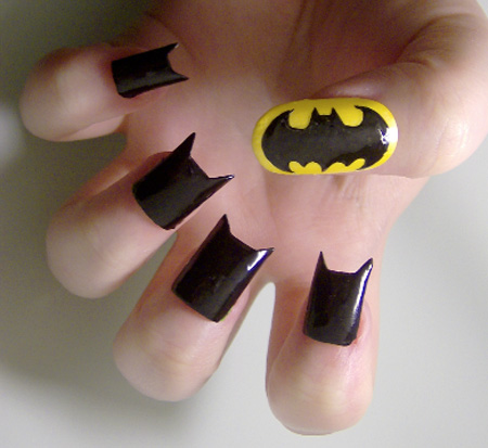 Batman Nails