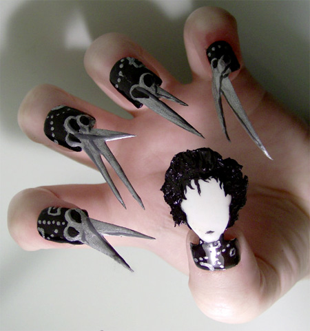 Edward Scissorhands Nails