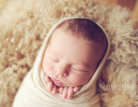 Sleeping Baby Photography by Kelley Ryden