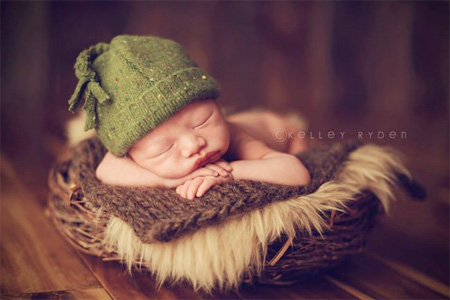 Sleeping Newborns by Kelley Ryden