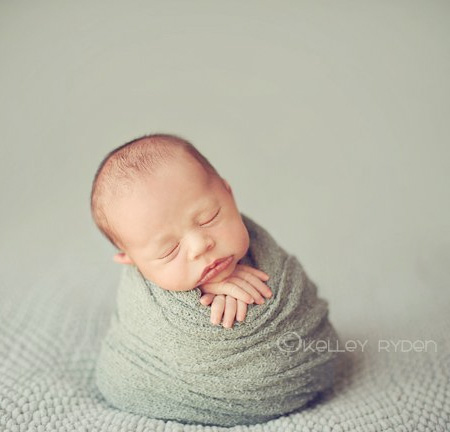 Sleeping Newborn by Tracy Raver