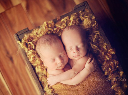 Sleeping Newborns by Tracy Raver