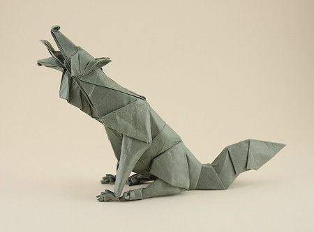 Origami Wolf