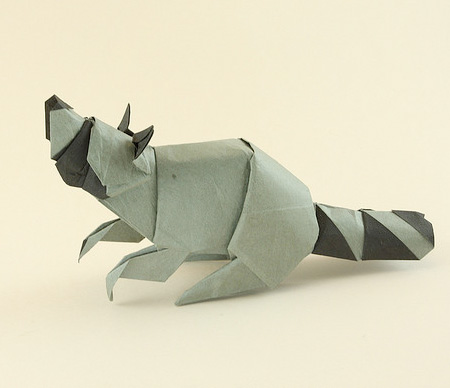 Origami Raccoon
