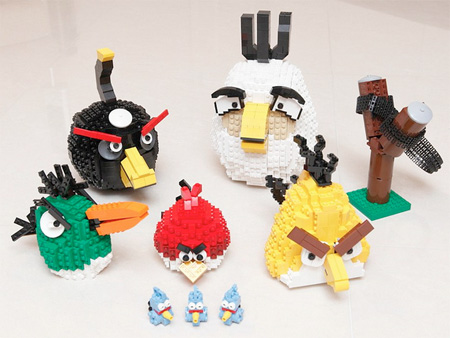Angry Birds Made of LEGO