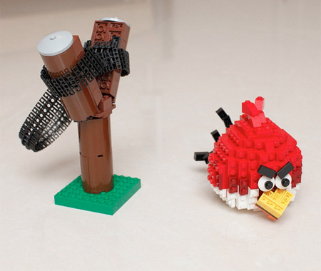 Angry Birds Made from LEGO
