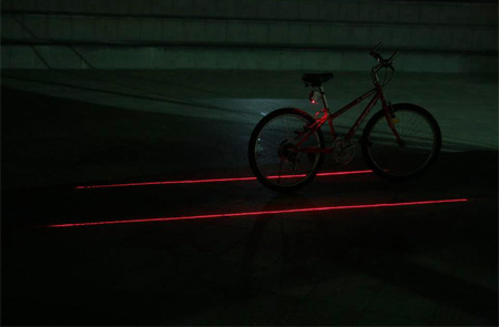 XFIRE Laser Bicycle Lane