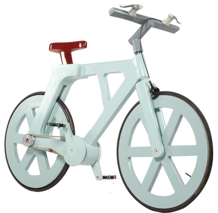 Bicycle Made of Cardboard