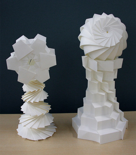 3D Paper Sculptures