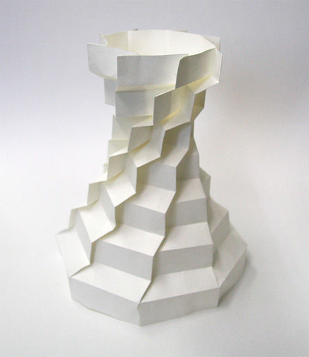 3D Paper Sculpture by Jun Mitani