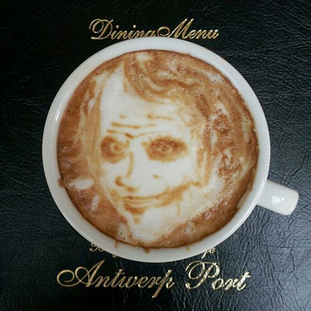 Joker Coffee Art