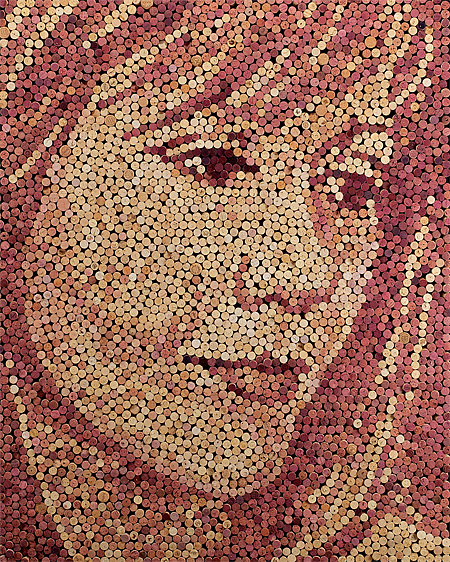 Wine Cork Portraits