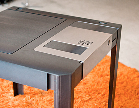 Diskette Table