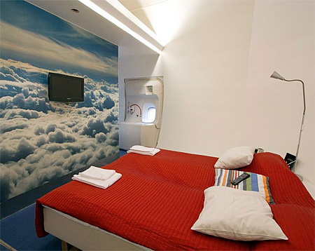 Airplane Hotel in Stockholm