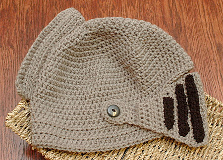 Knight Helmet Winter Hat