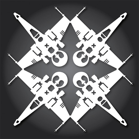 X-Wing Snowflakes
