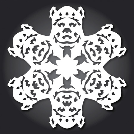 Ewok Snowflakes